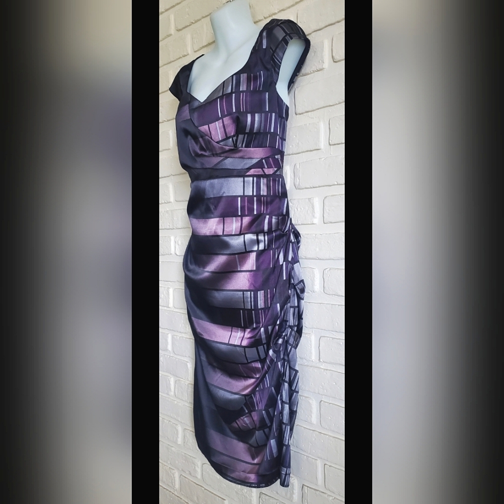 Le Chateau Stunning Cool Asymetrical Dress - Picture 5 of 15